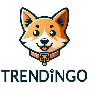 The Trendingo Logo - A Smiling Corgi